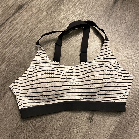 Victoria's Secret Other - Victoria secret sports bra black and white striped